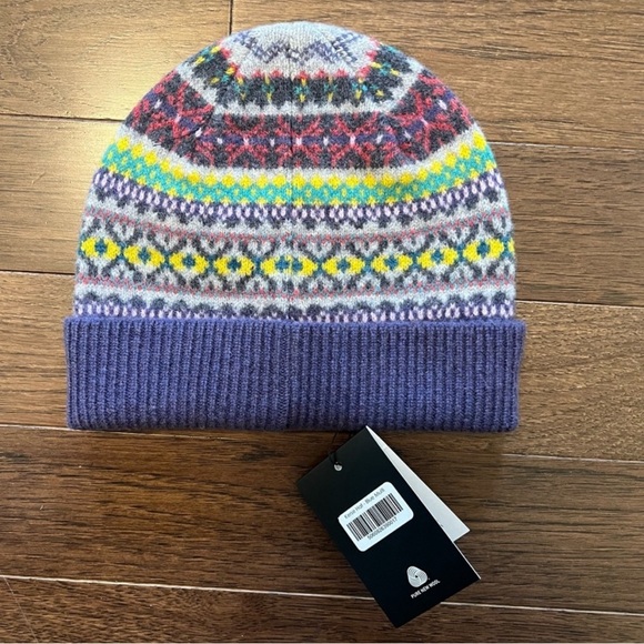 Robert Mackie Pure Wool Fair Isle Hat and Scarf Set - Picture 2 of 10